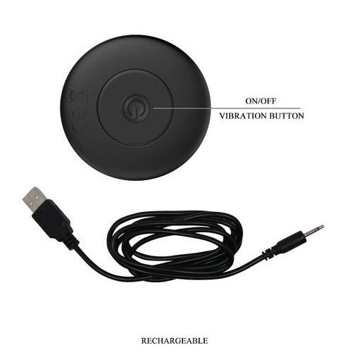 Rechargeable Silicone Vibrating Butt Plug - Image 3