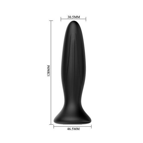 Rechargeable Silicone Vibrating Butt Plug - Image 2