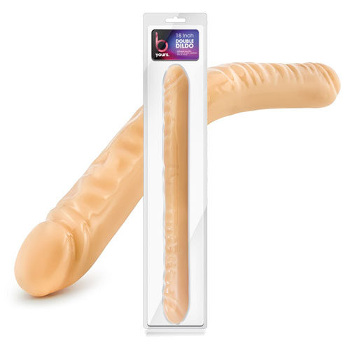 B Yours 18 Inch (Flesh) | Double Dildo | Double Ended Dildos