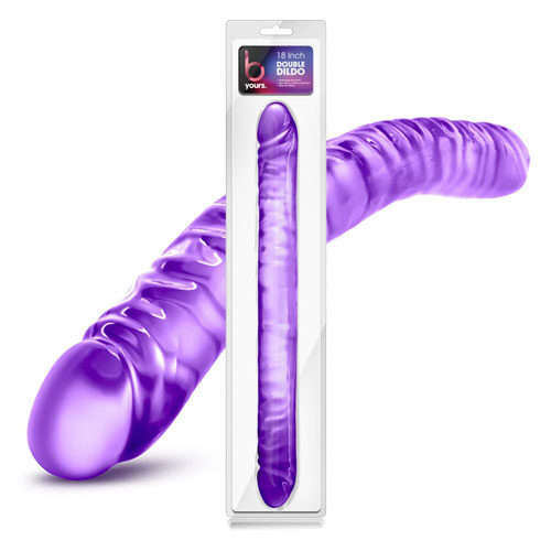 B Yours 18 Inch (Purple) | Double Dildo | Double Ended Dildos