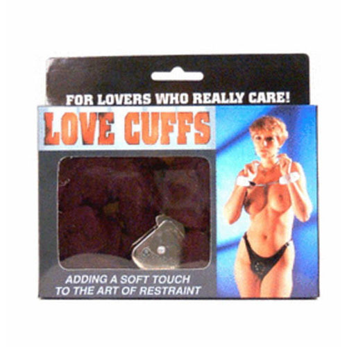 Fluffy Love Cuffs (Black) | Handcuffs | Bondage Sex Toys