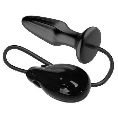 Mr Play Silicone Inflatable Vibrating Butt Plug View