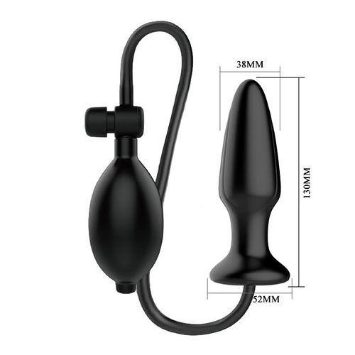 Silicone Inflatable Butt Plug (Waterproof) - Image 2
