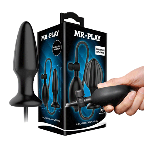 Mr Play Silicone Inflatable Butt Plug | Anal Toys
