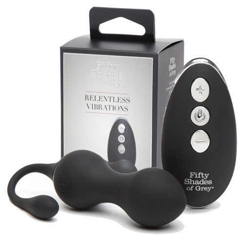 Fifty Shades Of Grey Relentless Vibrations Remote Control Kegel Balls