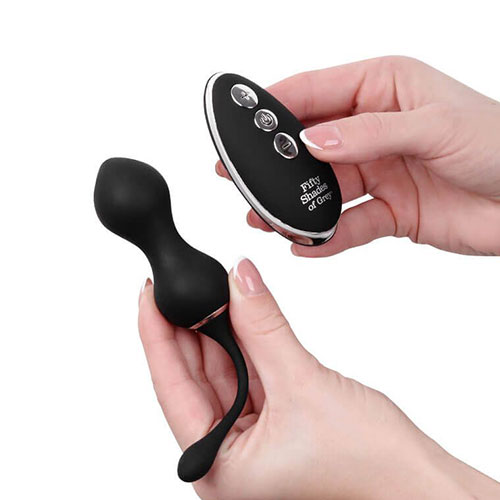 fifty shades of grey relentless vibrations remote control egg Amazon.com: Fifty Shades of Grey Relentless Vibrations Remote Control Love  Egg in Black - Rechargeable main image 0