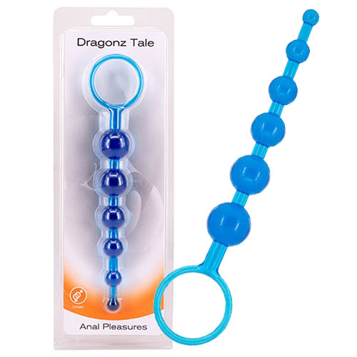 Dragonz Tale Unisex Anal Beads (Blue) | Anal Sex Toys