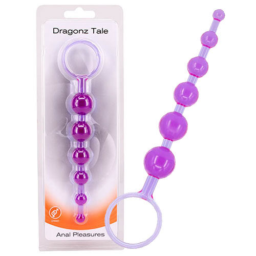 Dragonz Tale Unisex Anal Beads (Purple) | Anal Sex Toys