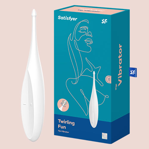 Satisfyer | Twirling Fun (White) | Clitoral Vibrators Satisfyer | Twirling Fun (White) | Clitoral Vibrators