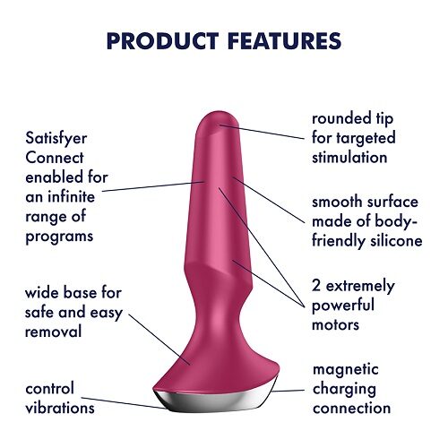 Satisfyer Plug Ilicious 2 (Berry) - Image 2