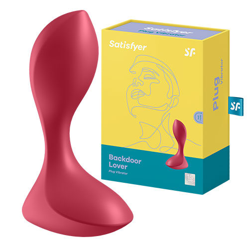 Backdoor Lover (Red) | Anal Vibrators | Prostate Massagers
