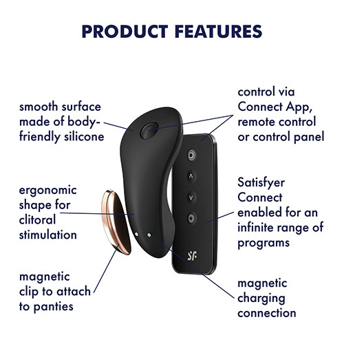 Satisfyer Little Secret Panty Vibrator Features