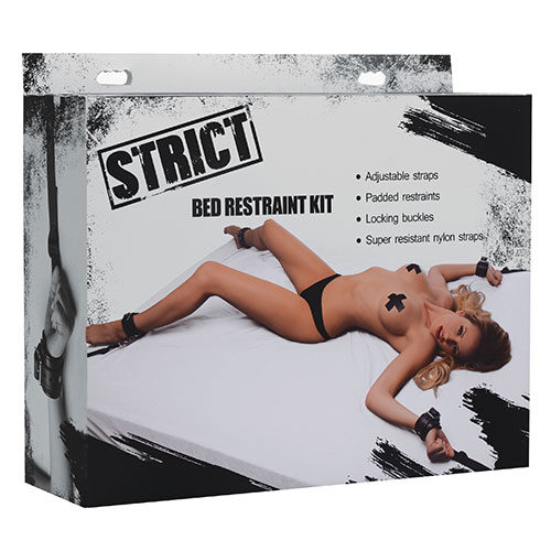 Strict Deluxe Bed Restraint Kit | Adult Sex Toy Wholesalers