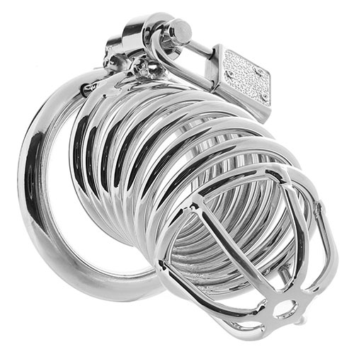 Blue Line Men Deluxe Chastity Cage