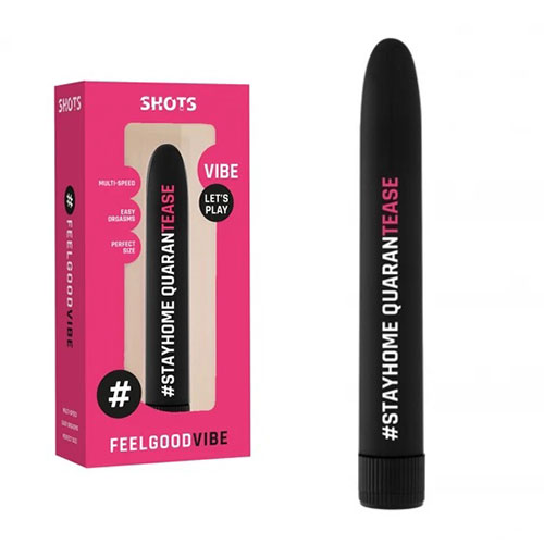 Feelgood #StayhomeQuarantease Classic Vibrator | Sex Toys Feelgood #StayhomeQuarantease Classic Vibrator | Sex Toys