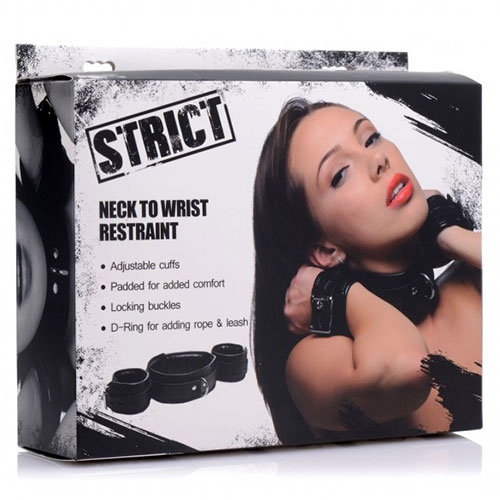 Neck To Wrist Restraint System | Strict Bondage Toys
