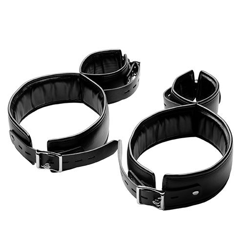 Strict Thigh Cuff Restraint System Buckles