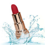 Hide and Play Waterproof Rechargeable Lipstick Vibrator (Red)