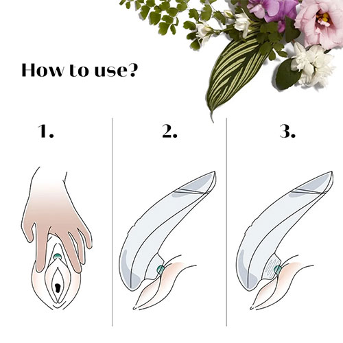 Womanizer Premium Eco (Rose) Usage