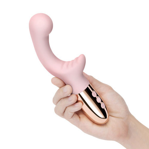 Holding Le Wand Chrome XO Rose Gold