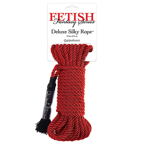 Fetish Fantasy Series Deluxe Silky Rope (Red) | Restraints